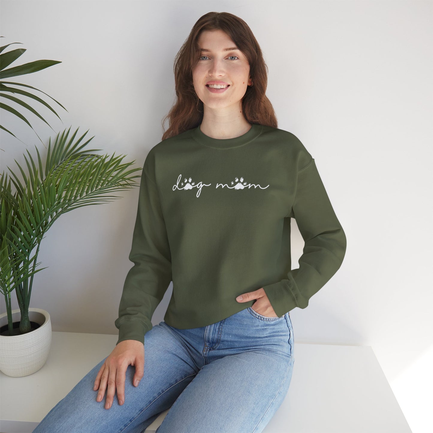 Dog Mom Cursive
