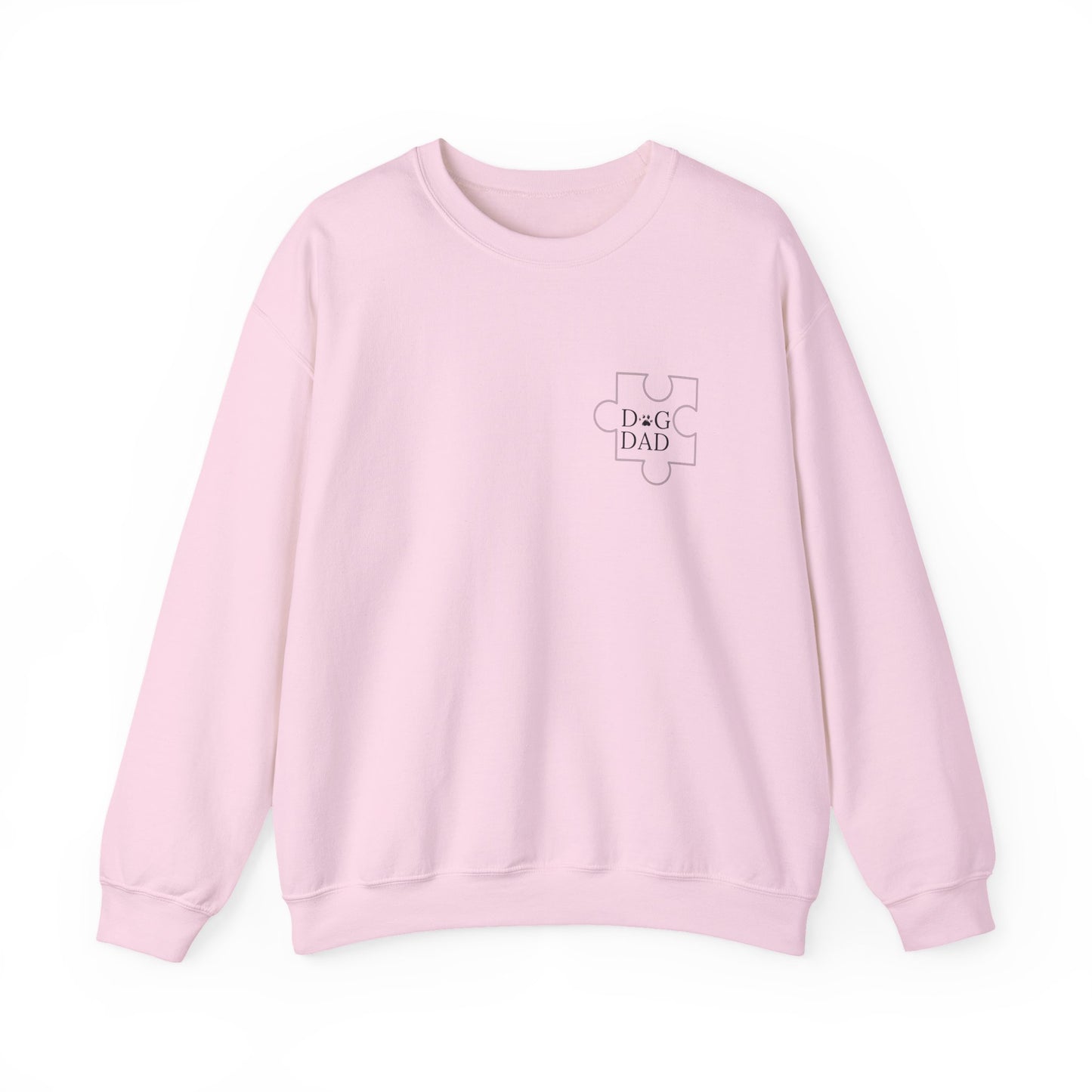 Dog Dad Puzzle Piece Crewneck