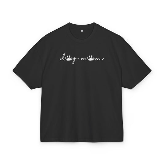 Dog Mom Cursive - Oversized