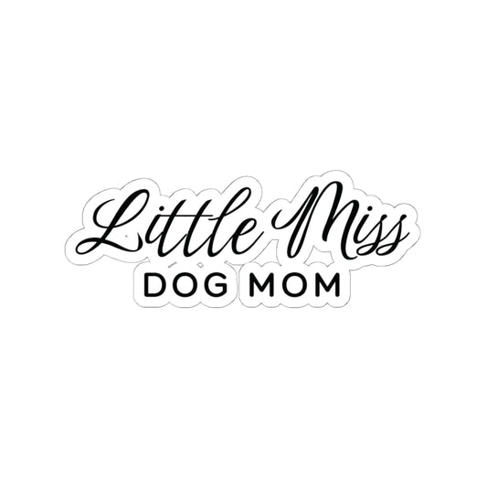 Little Miss Dog Mom Stickers