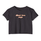 Must Love Dogs Crop Top