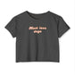 Must Love Dogs Crop Top